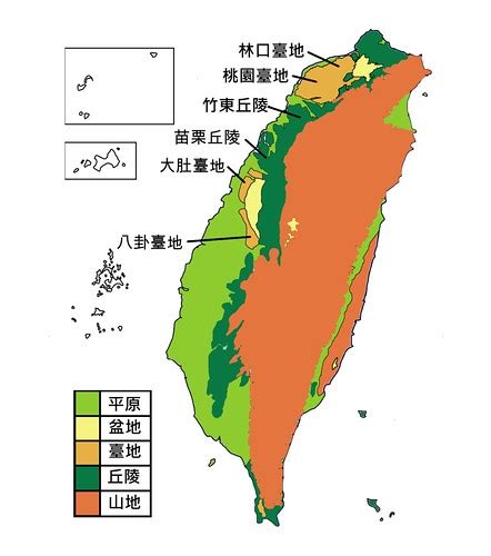 台灣丘陵|臺灣概況